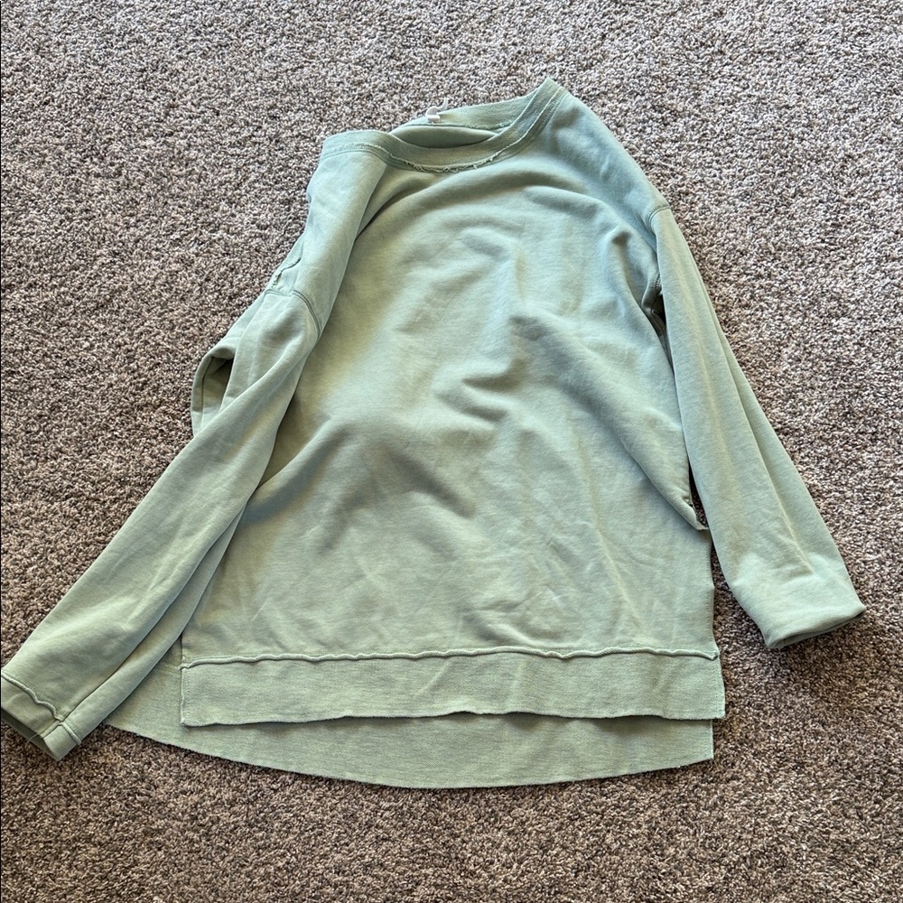 Wishlist Sage Green Sweatshirt